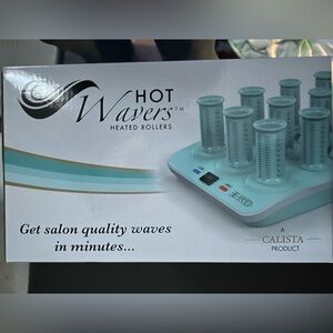 NIB Hot Wavers Heated Rollers